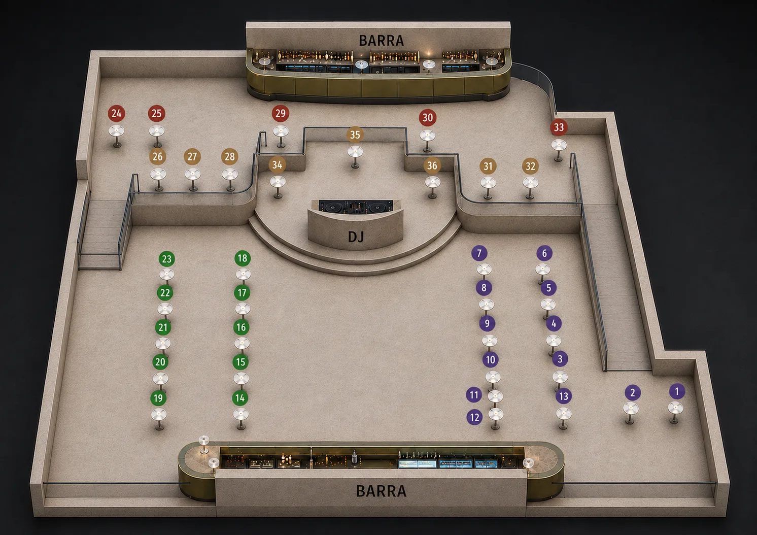 Plano de Caseta Embrujo